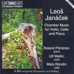 Chamber music for violin, cello & piano - CD