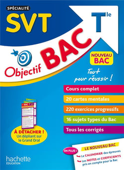 Objectif bac : spécialité SVT - terminale