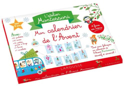 Mon atelier Montessori - calendrier de l'avent