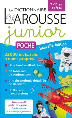 Le dictionnaire Larousse junior poche