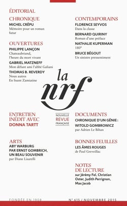 La Nouvelle Revue Française