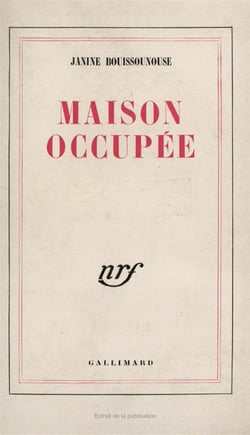 Maison occupee