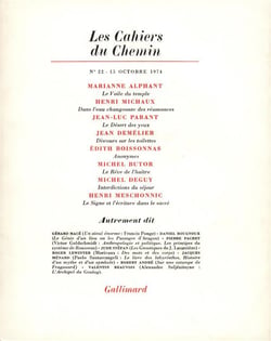 Les Cahiers du Chemin