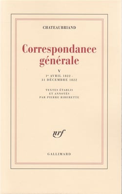 Correspondance générale t.5