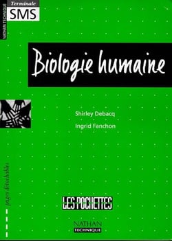 Biologie humaine term sms pochette exercices 98