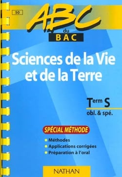 Sciences vie terre methode terminales