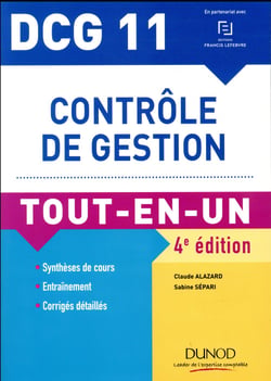 Dcg 11 - contrôle de gestion - tout-en-un (4e édition)