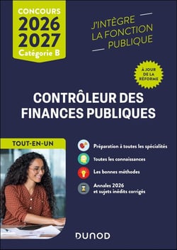 Concours Contrôleur des finances publiques - Tout-en-un (édition 2025/2026)