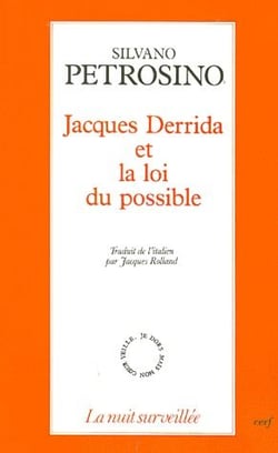 Jacques Derrida et la loi du possible