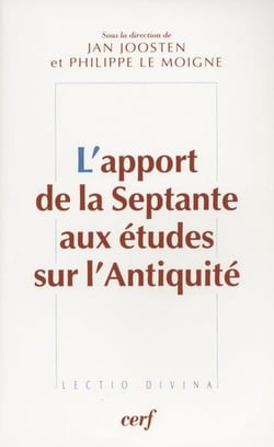 L'apport de la septante aux etudes sur l'antiquite