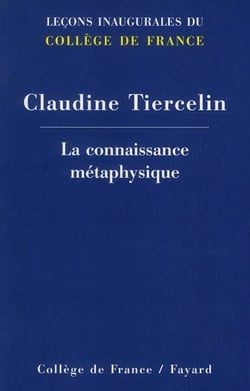 La connaissance métaphysique