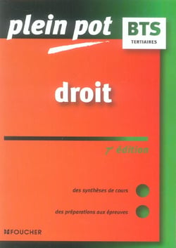 Droit bts tertiaire (7e edition)