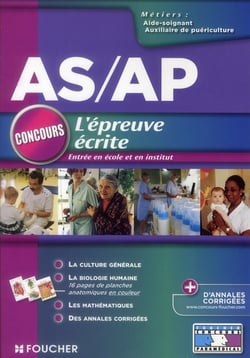As/ap - l'épreuve écrite (édition 2012)