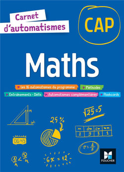 Carnet d'automatismes : maths - CAP - livre élève