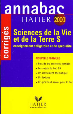 Annabac sciences de la vie et de la terre s - enseignement obligatoire et de specialite