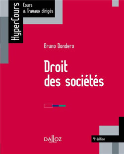 Droit des sociétés (4e édition)