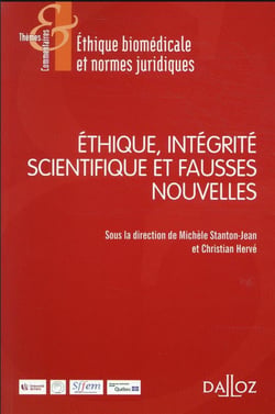 Éthique, intégrité scientifique et fausses nouvelles