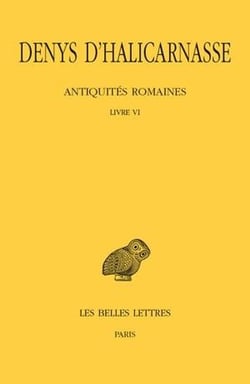 Antiquités romaines - livre VI