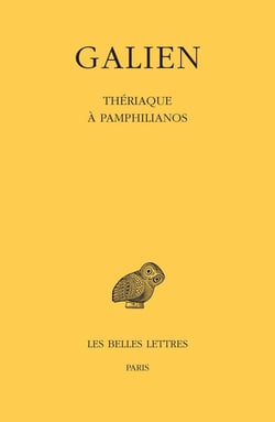 Oeuvre, Tome 10 : Thériaque à Pamphilianos