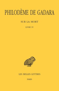 Sur la mort : livre IV