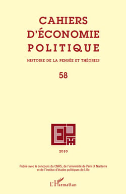 Cahiers d'économie politique n.58
