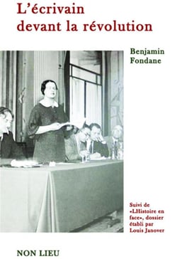L'écrivain devant la révolution