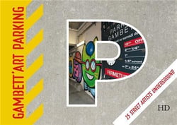 Gambett'art parking - 15 street artists underground