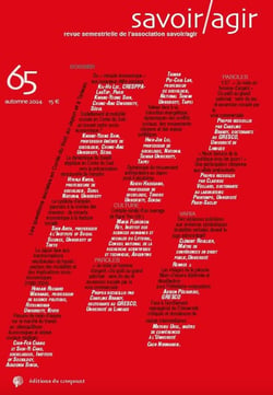 Savoir/agir n.65