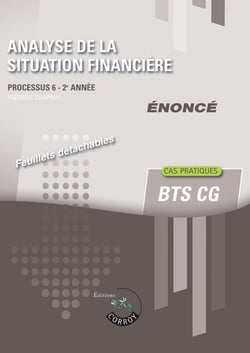 Processus 6 : Analyse de la situation financière - BTS CG, 2e année - Énoncé (édition 2024)