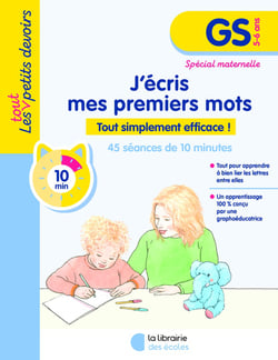 Les tout petits devoirs : J'écris mes premiers mots : GS (édition 2026)