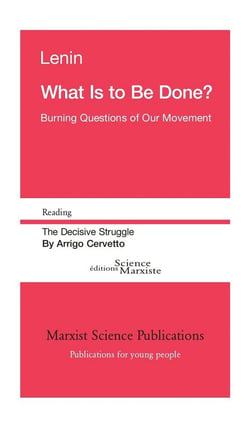 What is to be done?