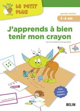 J'apprends à bien tenir mon crayon
