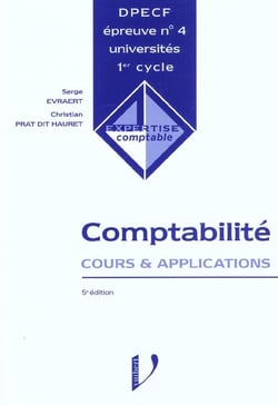 Comptabilite - cours et application - 5e edition