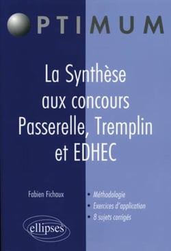 La synthèse au concours Passerelle, Tremplin et EDHEC