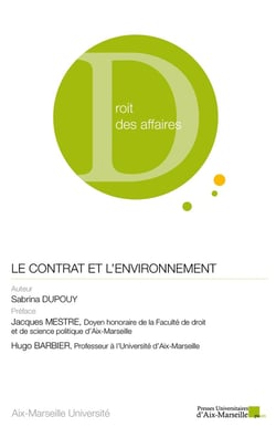 Le contrat et l'environnement