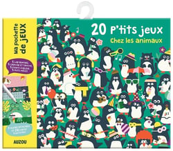 Ma pochette de jeux : 20 p'tits jeux chez les animaux