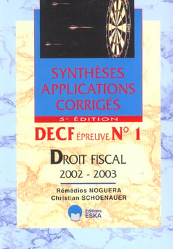 Droit fiscal 2002-2003 5ed.