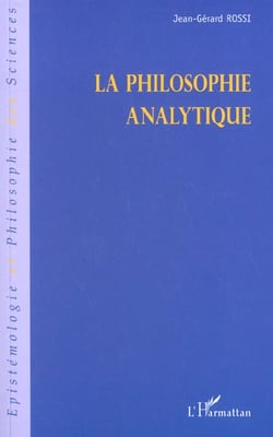 LA PHILOSOPHIE ANALYTIQUE