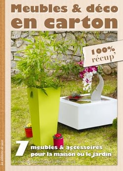 Meubles et déco en carton t.3 - salons de jardin intérieur et extérieur