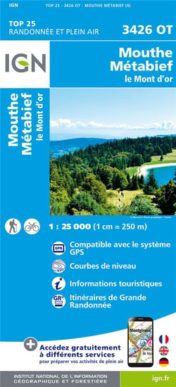 3426OT - Mouthe, Métabief, le Mont d'or