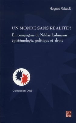 Un monde sans realite ? en compagnie de niklas luhmann