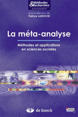 La méta-analyse - méthodes et applications en sciences sociales