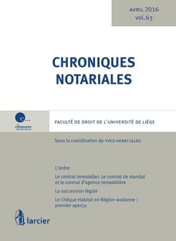 CHRONIQUES NOTARIALES T23