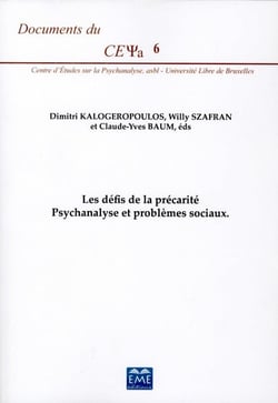 Les défis de la précarité - psychanaliyse et problèmes sociaux