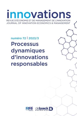 Innovations n° 72 - Processus dynamiques d'innovations responsables