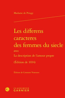 Les differens caracteres des femmes du siecle avec la description de l'amour propre (edition de 1694)