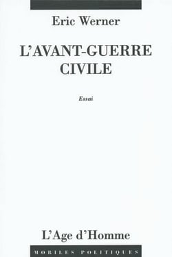 L'avant-guerre civile