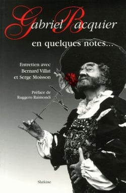 GABRIEL BACQUIER EN QUELQUES NOTES...