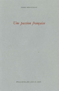 Une passion francaise