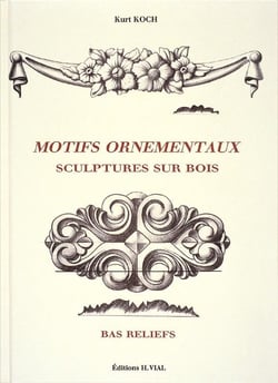 Motifs ornementaux - sculptures sur bois, bas reliefs